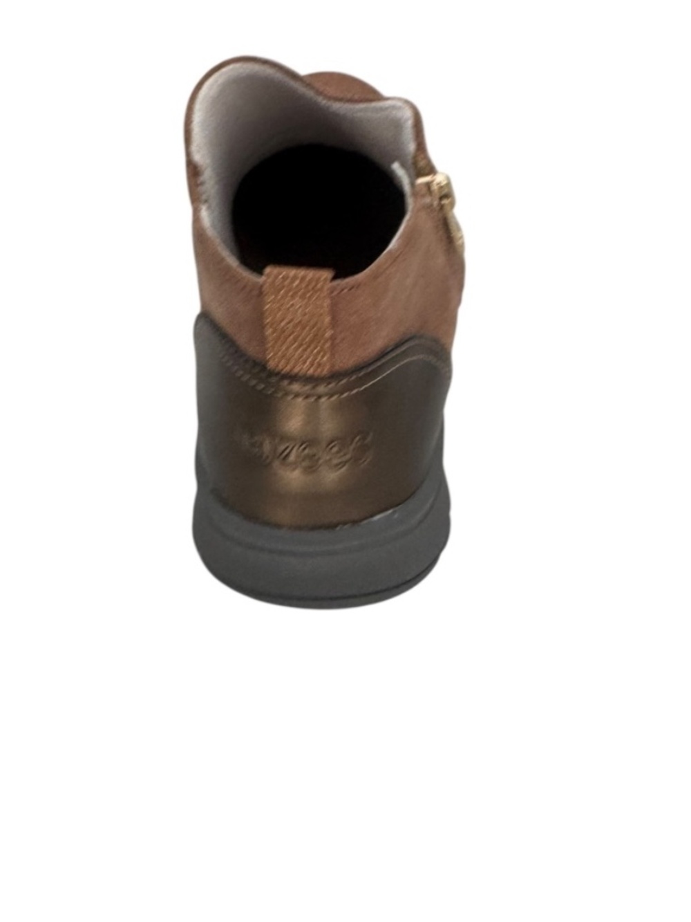 Lifestride Women's Greta Ankle Booties Brown Fabric Comfort 9M Lightweight- NWB - Picture 4 of 5